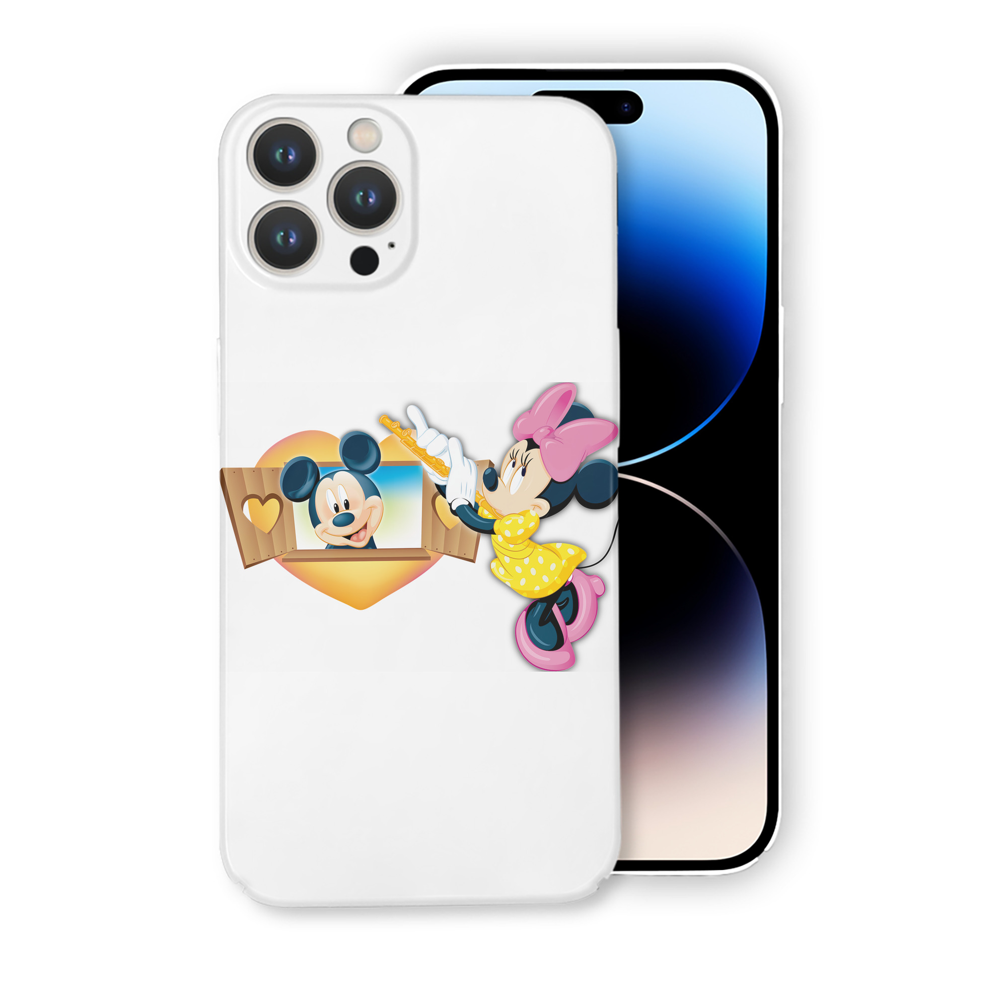 （画像用） ミッキーマウス Mickey Mouse 【iPhone 14シリーズ対応】ハードケース